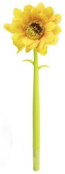  Zselés toll sárga napraforgó virág díszítéssel (8381)