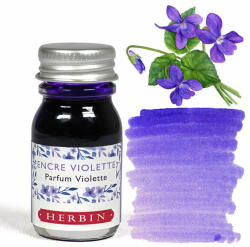 J. Herbin Illatos tinta, J. Herbin, 10 ml - lila tinta, ibolya illat
