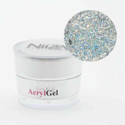 NiiZA AcrylGel - Glitter Silver 5g