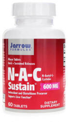 Jarrow Formulas N-A-C Sustain (N-Acetil Cisteina), 600 Mg, Jarrow Formulas, 60 tablete