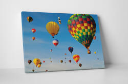 4 Decor Tablou canvas : Balon cu aer cald - beestick-deco - 69,00 RON