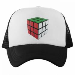  Rubik Kocka - Trucker Hálós Baseball Sapka (689144)