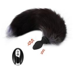 Guilty Toys Dop Anal 10 Moduri Vibratii Remote Control Fox Tail Maro Silicon USB Guilty Toys