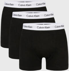 Calvin Klein 3PACK Boxeri Calvin Klein Cotton Stretch alb-negru M