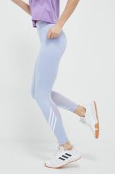 adidas Performance edzős legging Techfit 3-Stripes nyomott mintás - kék M
