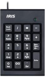 Iris B-15 USB fekete numerikus billentyűzet (B-15) - nyomtassingyen