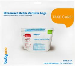 BabyOno Take Care Microwave Steam Sterilizer Bags sterilizációs zacskók mikrohullámú sütőbe 5 db