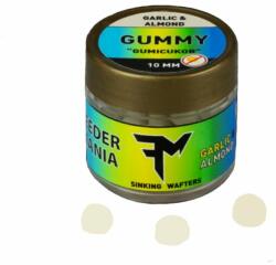 Feedermania Gummy gumicukor csali Garlic & Almond 10mm (F0160049)