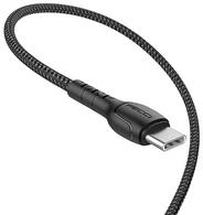 Recci RTC-N16CB 3A USB Type-C szövet kábel, 1 m (RTC-N16CB)
