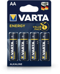 VARTA Energy Alkaline AA ceruza elem - 4 db/cs