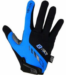 Pegas MANUSI B-RACE CU GEL NEGRU/ALBASTRU, M (IVG092)