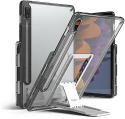 Ringke Husa Ringke Fusion Combo Outstanding hard case with TPU frame for Samsung Galaxy Tab S7 11'' + self-adhesive foldable stand grey (FC475R40) - vexio