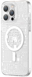 Kingxbar Husa Kingxbar PQY Geek Series magnetic case for iPhone 14 Plus MagSafe silver - vexio