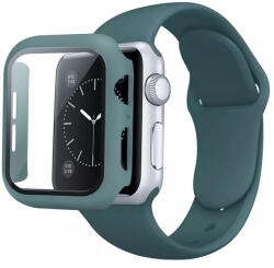 Apple Watch 41mm szilikon óraszíj és tok zöld