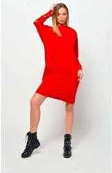 Victoria Moda lezser viselet mini ruha - Piros - S/M/L