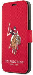 U. S. Polo Assn Husa US Polo USFLBKP12LPUGFLRE iPhone 12 Pro Max 6, 7" czerwony/red book Polo Embroidery Collection - pcone