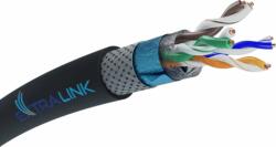 Extralink S/FTP CAT5e Installációs kábel 305m - Fekete (EX.16262)