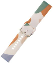 Hurtel Strap Moro Band For Samsung Galaxy Watch 46mm Silicone Strap Watch Bracelet Pattern 11 - pcone