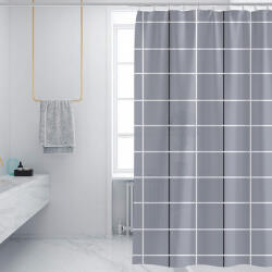 Everpro Perdea dus LARGE GRID 180X200 cm Perdea de dus