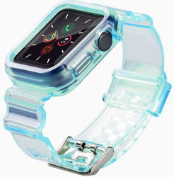 Hurtel Strap Light Set replacement band strap case for Watch 3 42mm / Watch 2 42mm blue - pcone