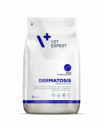 VetExpert 4T Dieta Veterinara DERMATOSIS DOG, VetExpert, cu carne de iepure si cartofi, 2 kg