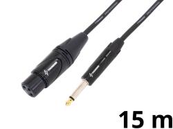 Thunder Germany CX40-15 mikrofonkábel (6, 3 mm Jack - XLR mama) - (15 m)