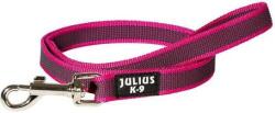 Julius-K9 Color & Gray lesă cu mâner (Roz; Lungime: 1, 2 m; Lățime: 20 mm)