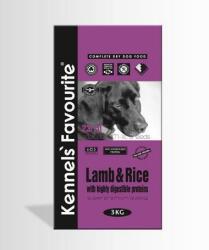 Kennels' Favourite Kennels' Favourite Lamb Rice - Hrană câini antialergică 3 kg