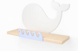Bestent Raft de perete Balenă (Polka HDF wieloryb)