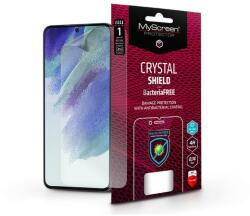 MyScreen LA-2110 Samsung Galaxy S21 FE 5G képernyővédő fólia - Myscreen protector Crystal Shield Bacteriafree átlátszó, Tok barát (LA-2110)