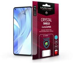 MyScreen LA-2108 Xiaomi Mi 11 Lite / 11 Lite 5G képernyővédő fólia - Myscreen protector Crystal Shield Bacteriafree átlátszó, Tok barát (LA-2108)
