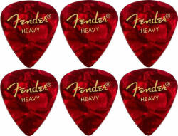 Fender 351 Shape Premium 6 Red Moto Перце за китара (<![CDATA[098-2351-509-6PACK-SET]]>)