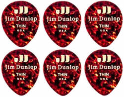 Dunlop 485R-05TH Celluloid Teardrop 6 Перце за китара (<![CDATA[485R05TH-6PACK-SET]]>)