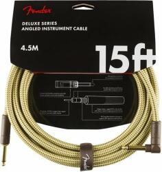 Fender Deluxe Series Tweed 4, 5 m Директен - Ъглов Инструментален кабел (<![CDATA[0990820086]]>)