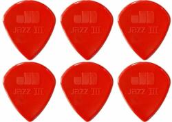 Dunlop 47RN 1.38 Nylon Jazz 6 Перце за китара (<![CDATA[47R3N-6PACK-SET]]>)