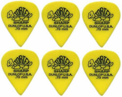 Dunlop 412R 0.73 Tortex Sharp SET Перце за китара (<![CDATA[412R73-6PACK-SET]]>)
