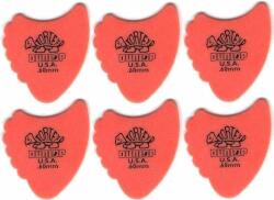 Dunlop 414R 0.60 Tortex Fins 6 Перце за китара (<![CDATA[414R60-6PACK-SET]]>)