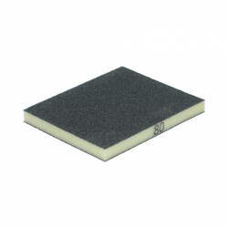 Norton kétoldalas csiszolószivacs 123x98x12, 5mm P80, 60 db/csomag (CT293998)