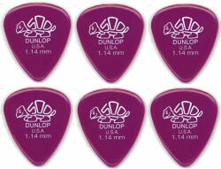 Dunlop 41R 1.14 Delrin 500 Standard 6 Перце за китара (<![CDATA[41R114-6PACK-SET]]>)
