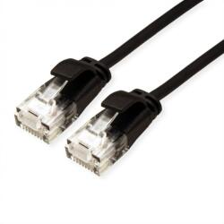 MYCON Cablu de retea RJ45 MYCON Slim UTP Cat. 6A LSOH 1.5m Negru, CON3954 (CON3954-100)