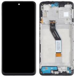  NBA001LCD101120027748 Xiaomi Poco M4 Pro 5G / Redmi Note 11 China / 11S 5G / 11T 5G fekete OEM LCD kijelző érintővel kerettel, előlap (Kínai, Mediatek verzió) (NBA001LCD101120027748)