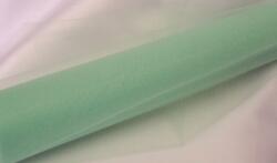  mentazöld tüll dekoranyag 15 cm x 9 m puha