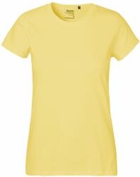 Neutral Női póló Classic organikus Fairtrade biopamutból - Dusty yellow | XL (NE-O80001-1000346210)