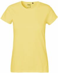 Neutral Női póló Classic organikus Fairtrade biopamutból - Dusty yellow | XXL (NE-O80001-1000346211)