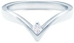 SAVICKI Inel de logodnă SAVICKI: aur alb, diamant - savicki - 4 270,00 RON