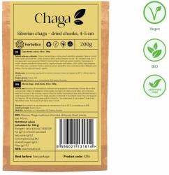 Herbatica Szibériai chaga szárított darabok (4-5 cm) - 200 g
