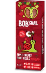 Bob Snail gyümölcstekercs alma-meggy 30 g - vital-max