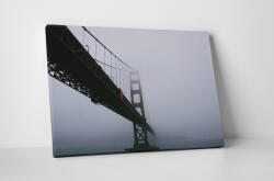 4 Decor Tablou canvas : Podul Golden Gate in ceata - beestick-deco - 174,00 RON