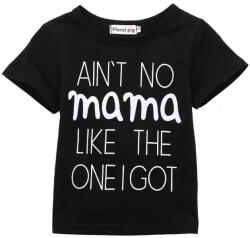BabyJem Tricou copii negru "ain't no mama" (marime: 100) - bekid - 55,92 RON