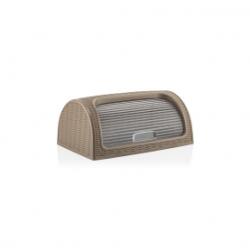 Dunya Кутия за хляб 41, 4x26, 9xh18, 1см PVC ратан бежова DUNYA-(05330) (0151551)